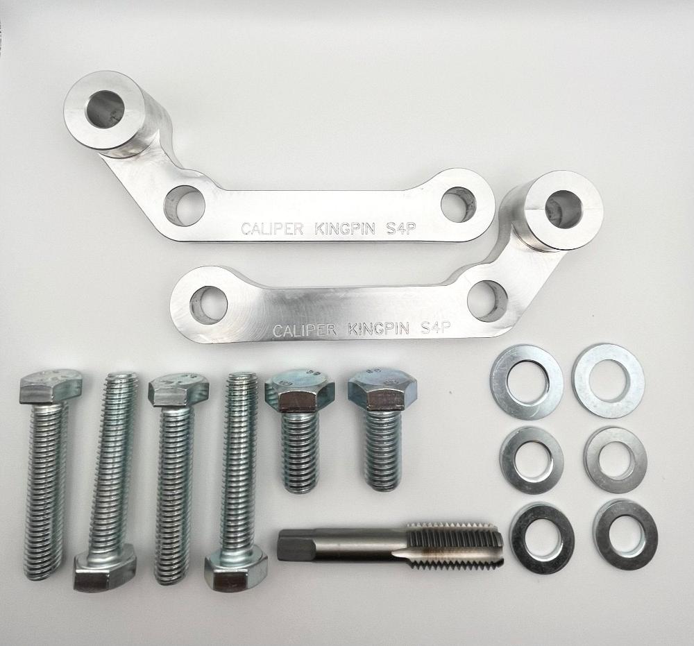 240SX S13 4 Piston CTS-V Big Brake Caliper Bracket Kit